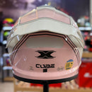 CAPACETE TEXX, SPIHE CUBE ROSA LILAS BRANCO