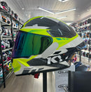 CAPACETE TT COURSE GEAR BLACK YELLOW