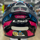 Capacete LS2 FF358 PRO AIRLINE BLUE PURPLE