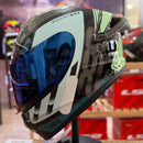 CAPACETE TEXX, SPIHE, CUBE AZUL VERDE