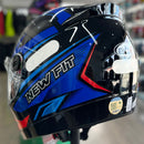 Capacete EBF NEW FIT ROVER PTO AZUL