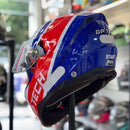 Capacete GP TECH ULTRA SV START SV AZUL E VERMELHO