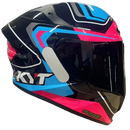 CAPACETE KYT TT COURSE OVERTCH BLACK PINK