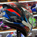 Capacete AGV K1 S Fastlap Black/Red/Bue