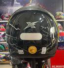 Capacete X troy Drone Amarelo, com óculos interno