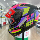 Capacete LS2 FF808 STREAM II ROAD MATTE BLK PINK
