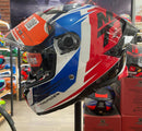 Capacete MT Thunder 4 Pental A5, com óculos interno