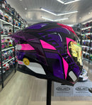 CAPACETE NORISK FLOW PULSE PURPPLE PINK