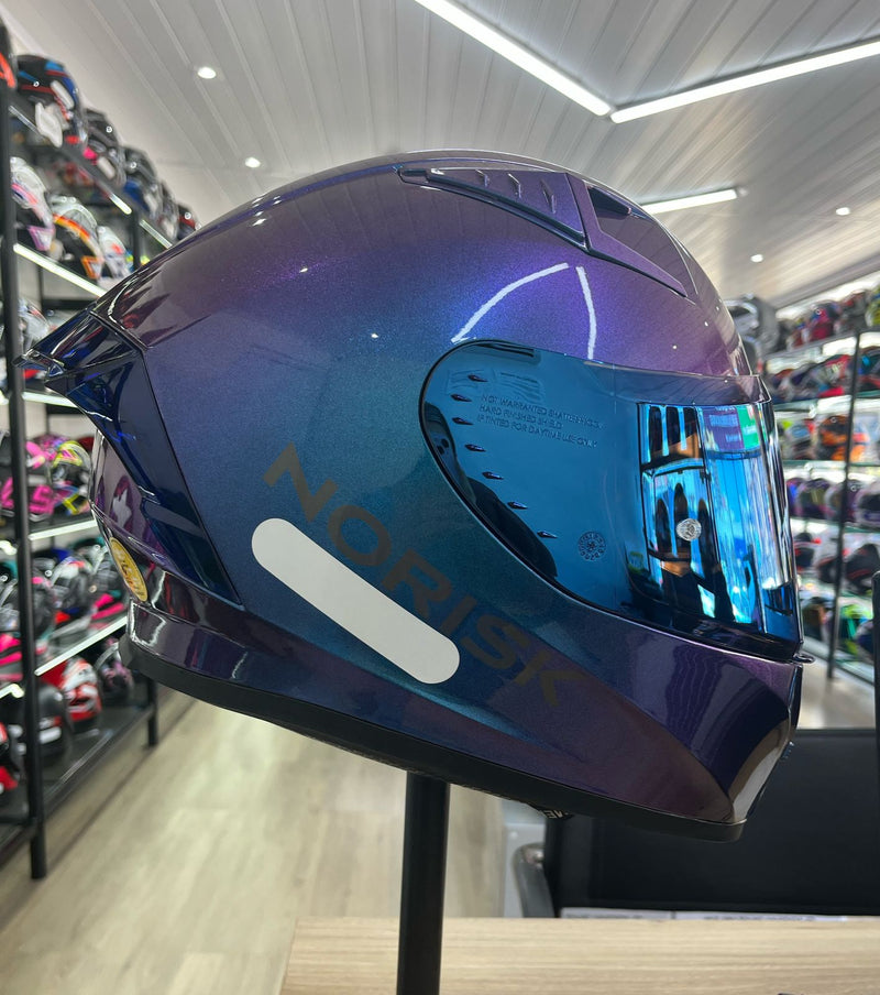 CAPACETE NORISK FLOW MONOCOLOR BLUE