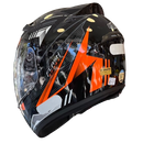 Capacete EBF NEW SPARK FLASH Laranja