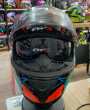 Capacete FW3 GTX 43 Azul e Vermelho