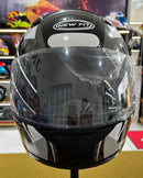 Capacete EBF New Fit Control Branco e Cinza