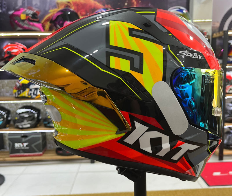 Capacete KYT TT COURSE Jaume Masia FLUX