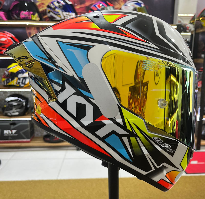 Capacete KYT TT COURSE Radiance Kasma Daniel