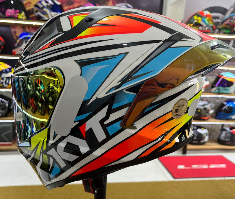 Capacete KYT TT COURSE Radiance Kasma Daniel