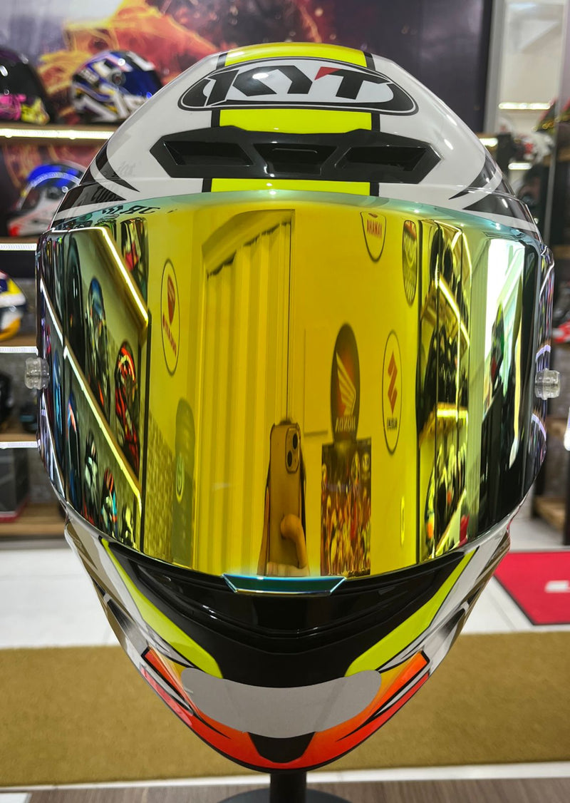 Capacete KYT TT COURSE Radiance Kasma Daniel