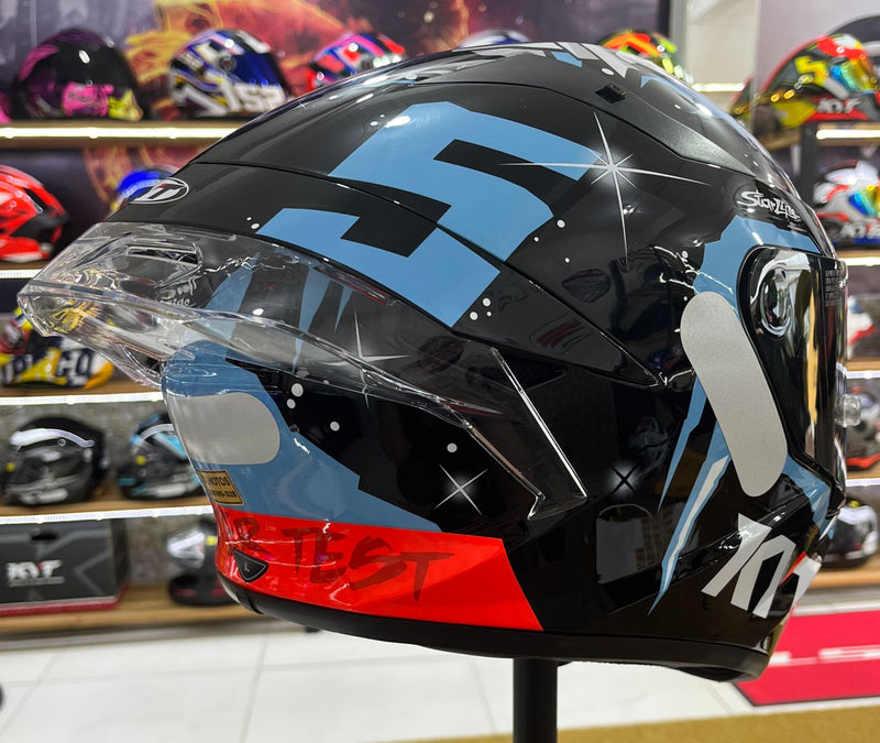 Capacete KYT TT COURSE Masia Winter Test Gloss