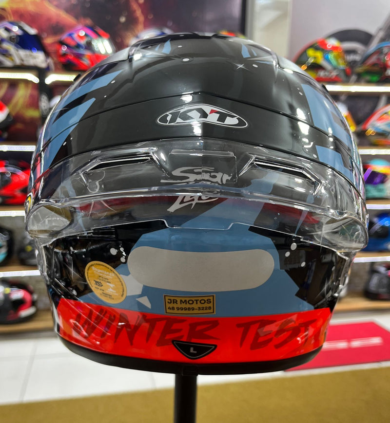 Capacete KYT TT COURSE Masia Winter Test Gloss