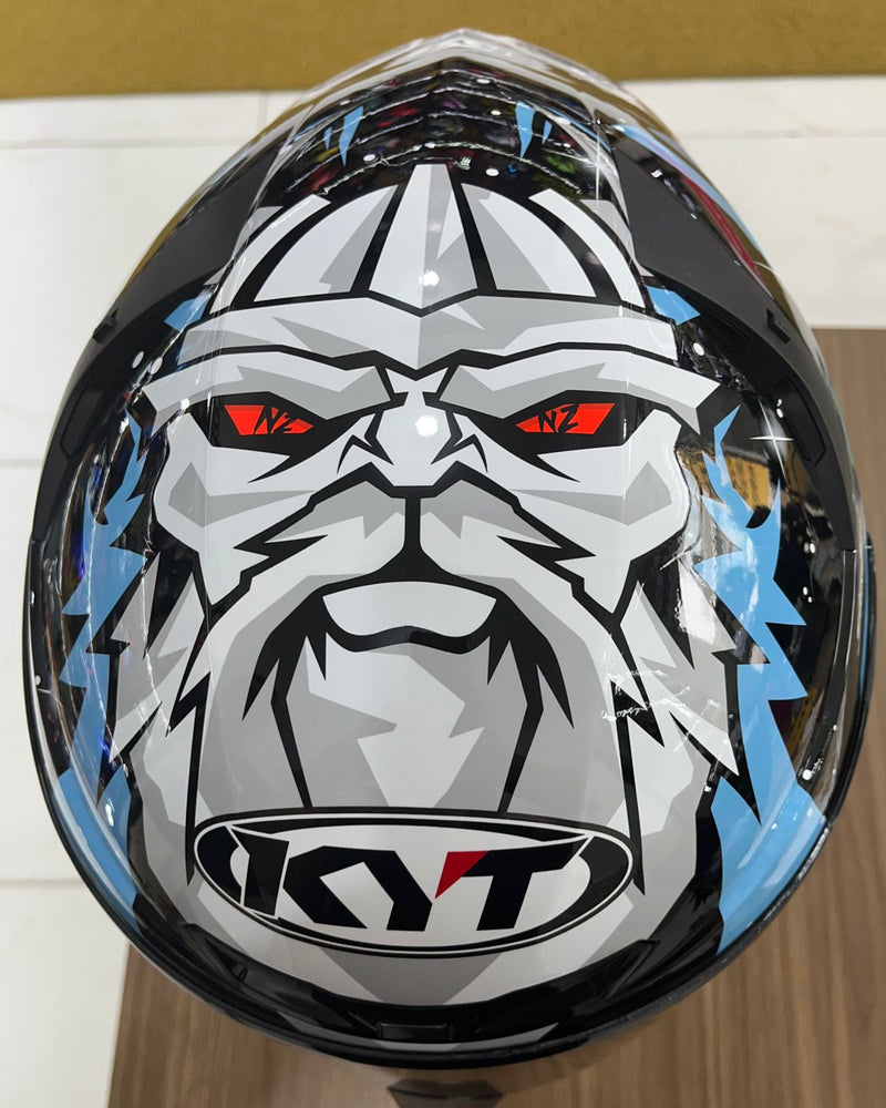 Capacete KYT TT COURSE Masia Winter Test Gloss