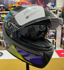 Capacete X troy com óculos interno Verde