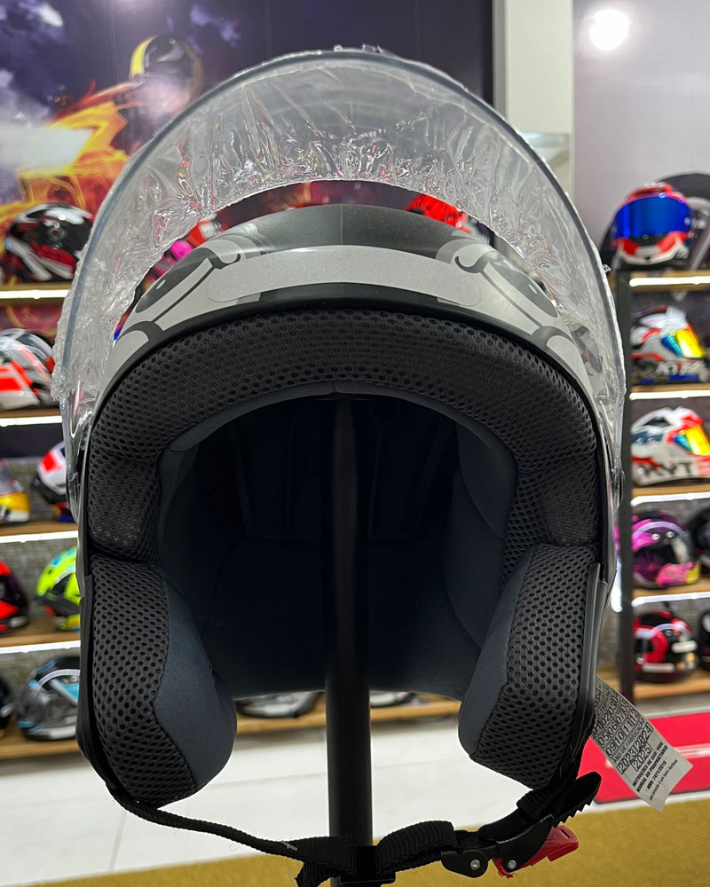 Capacete Aberto New Liberty Three Gp 88 Preto