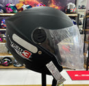Capacete aberto New Liberty Three Preto Fosco