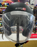 Capacete aberto New Liberty Three Preto Fosco