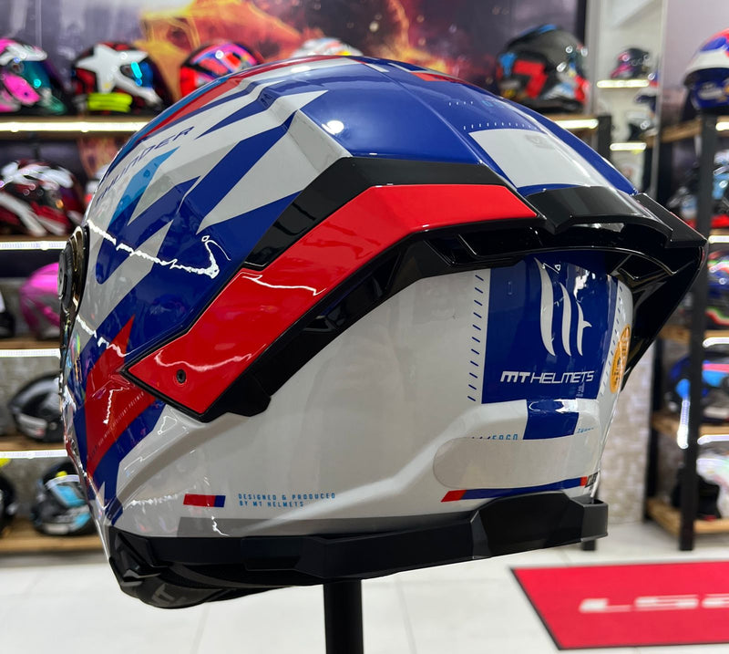 Capacete MT Thunder 4 Ergo C7, com óculos interno