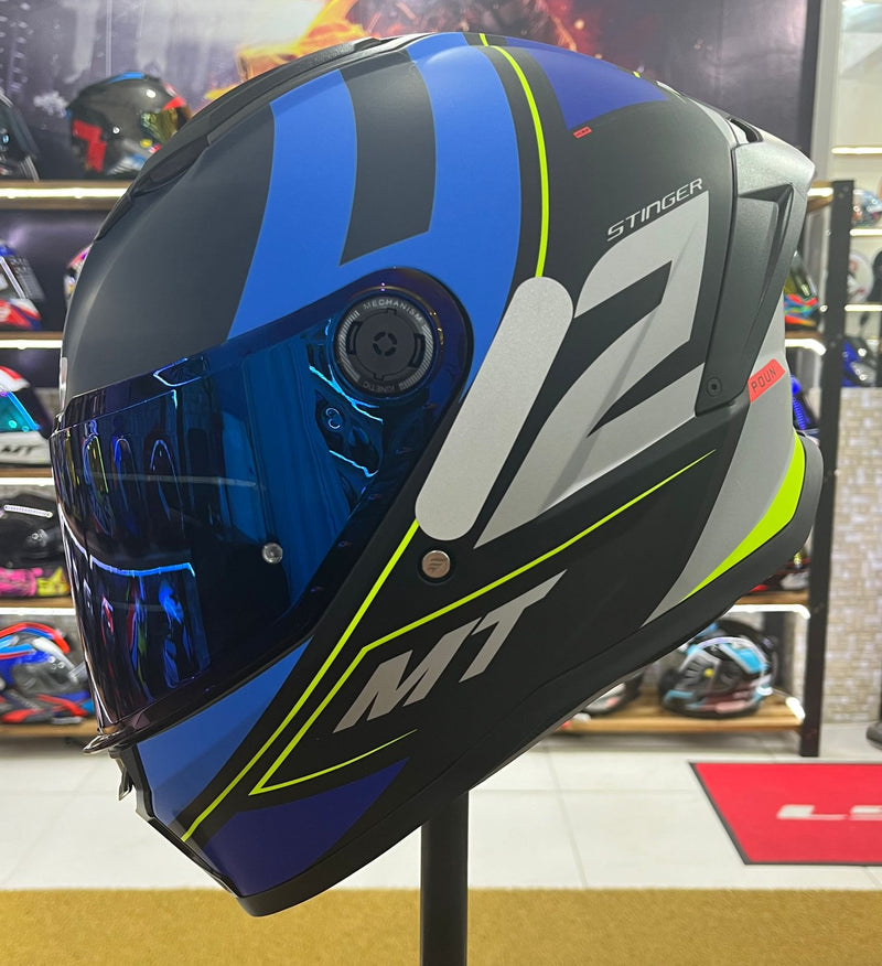 Capacete MT Stinger 2 POUN B6 Matte