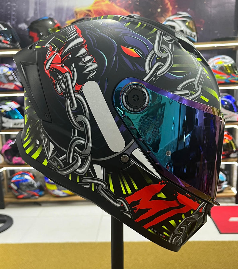 Capacete MT Stinger 2 AKIN A3 Matte