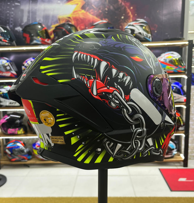 Capacete MT Stinger 2 AKIN A3 Matte