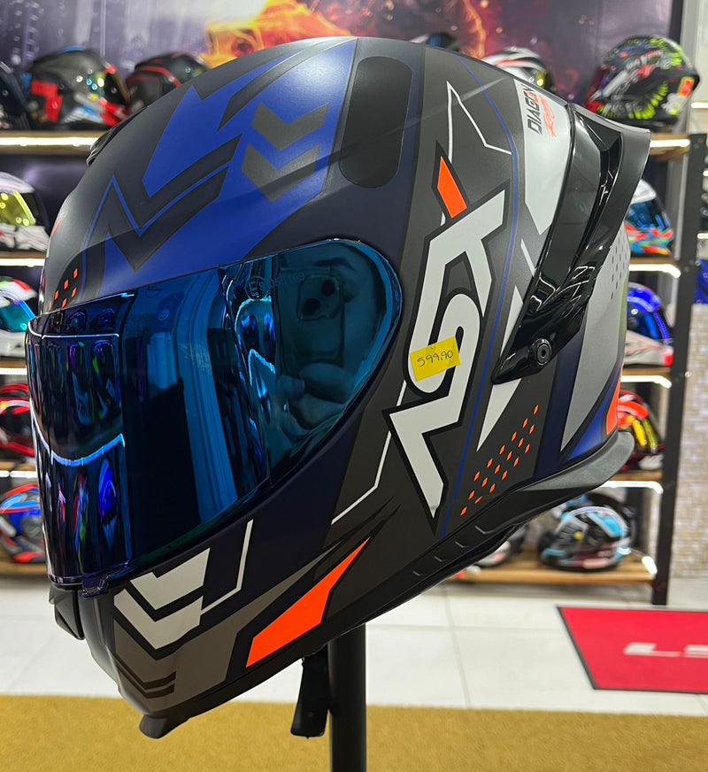 Capacete Sportivo ASX Eagle Racing Diagon