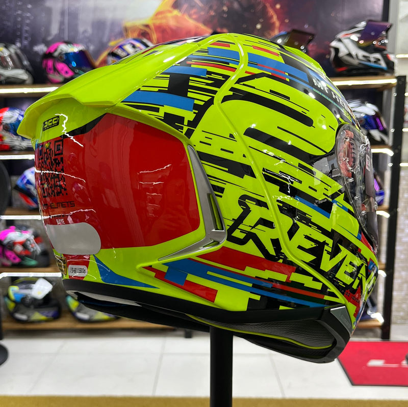 Capacete MT Revenge 2, Amarelo