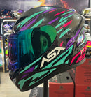 Capacete Sportivo ASX City Arrow Preto, Tifanny e Roxo