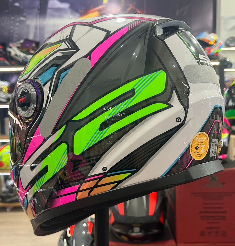 Capacete LS2 FF358 Xdron Rosa