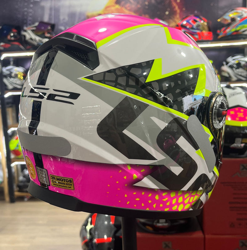 Capacete LS2 FF358 Speedy Rosa