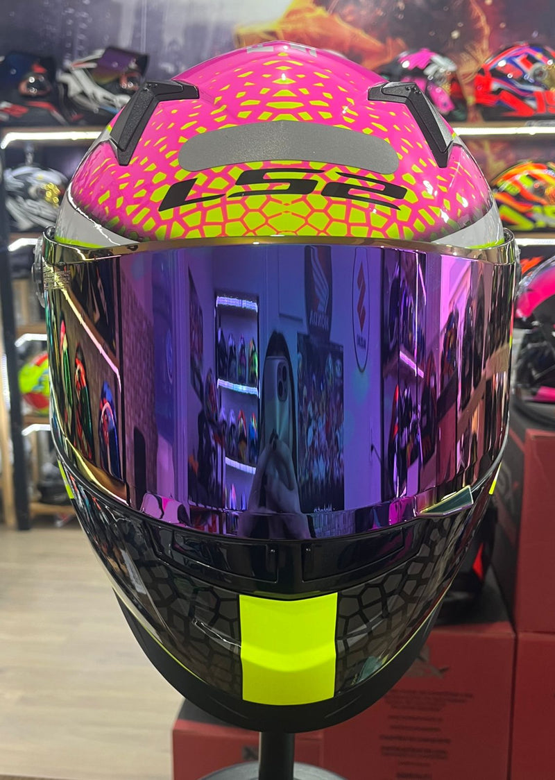 Capacete LS2 FF358 Speedy Rosa