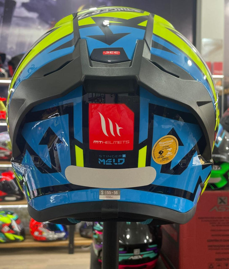 Capacete MT Stinger 2 MELD C7