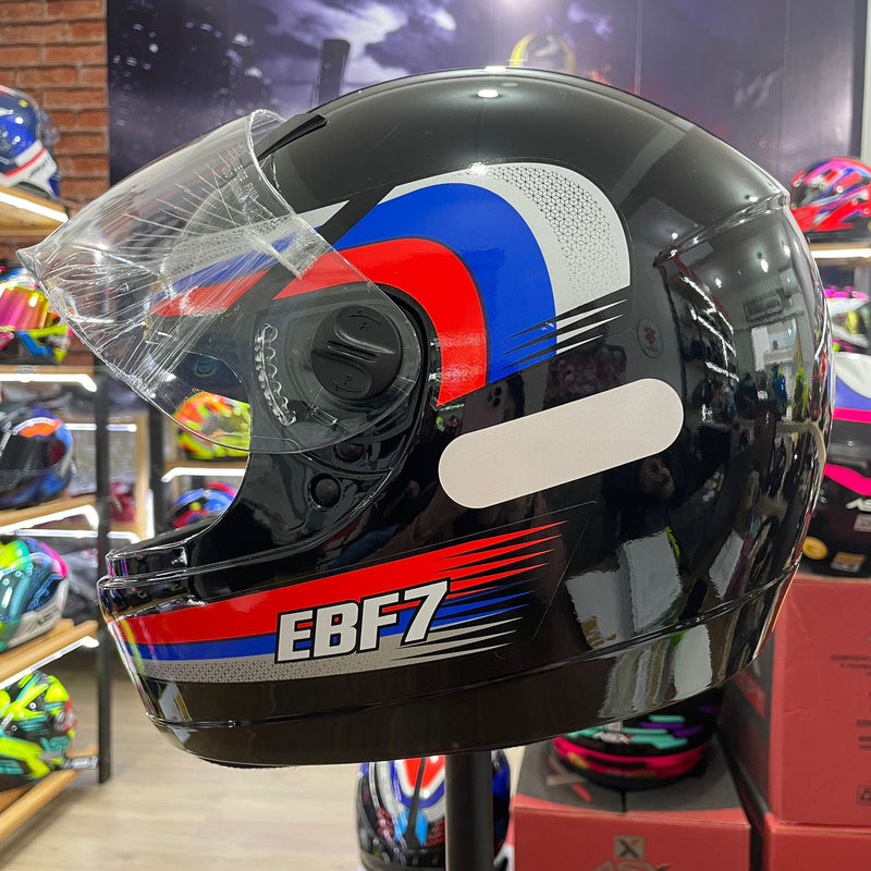 Capacete EBF 7 Line Azul