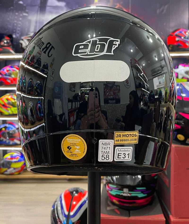 Capacete EBF 7 Line Vermelho