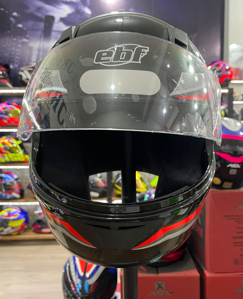 Capacete EBF 7 Line Vermelho