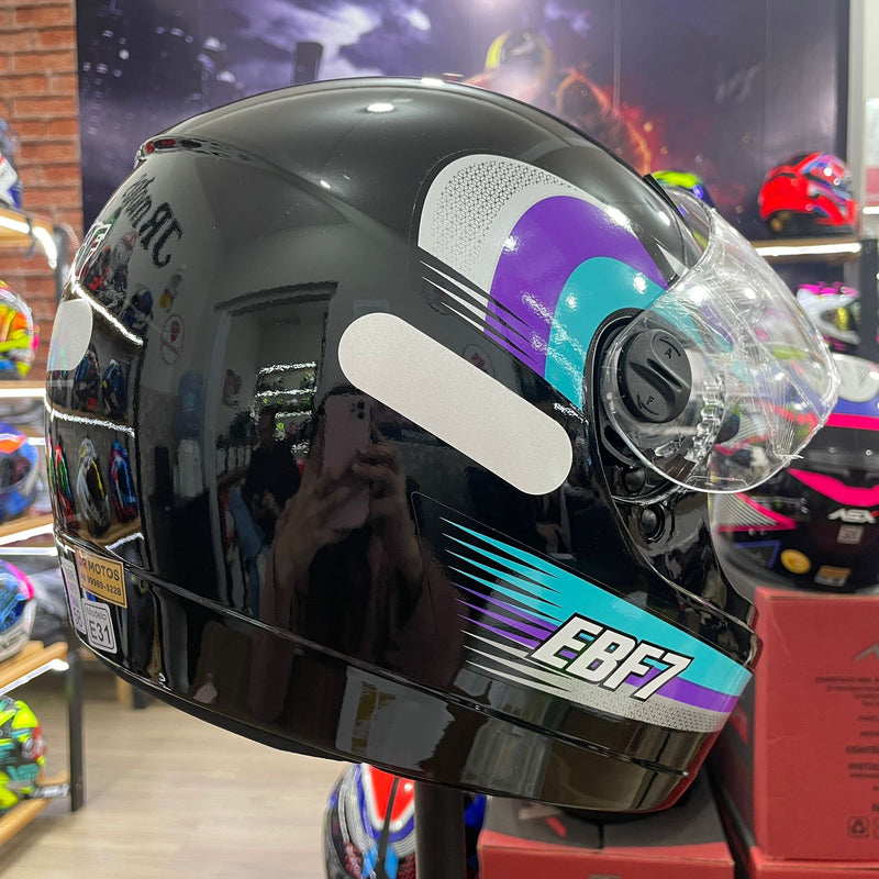 Capacete EBF 7 Line Tifany