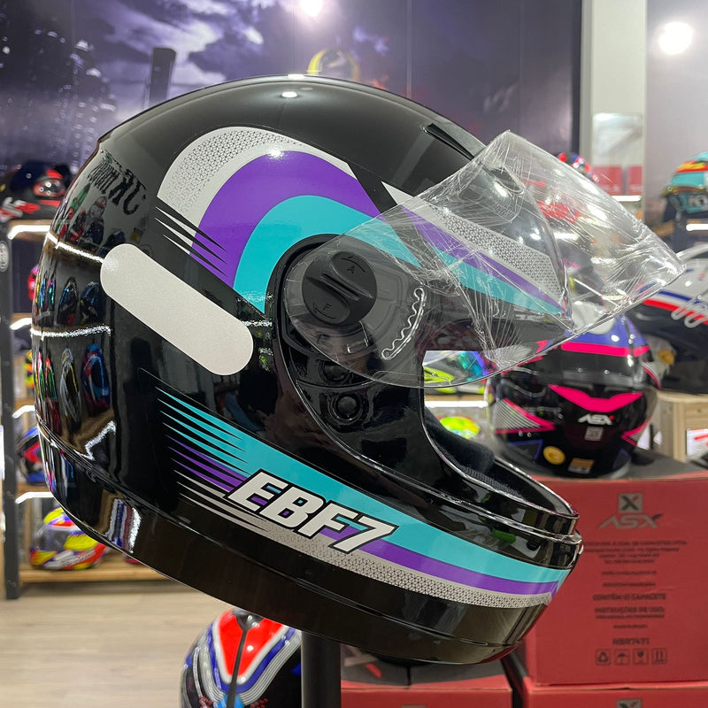 Capacete EBF 7 Line Tifany