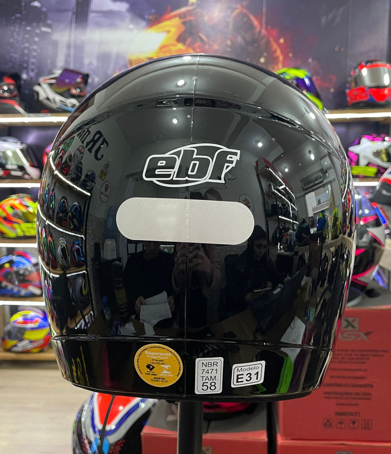 Capacete EBF 7 Line Prata