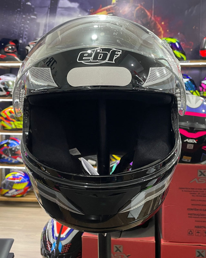 Capacete EBF 7 Line Prata