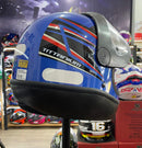 Capacete San marino Tittanium Azul e Preto