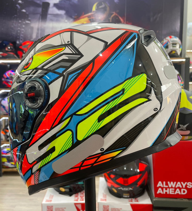 Capacete LS2 FF358 Xdron Neon