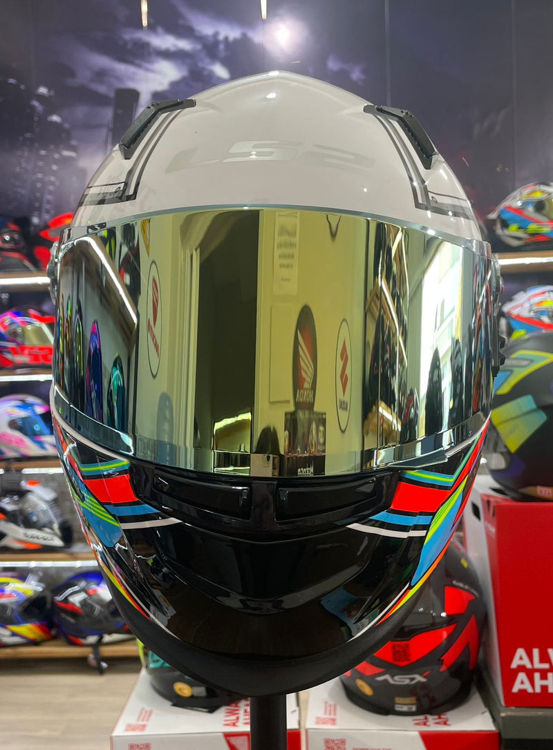 Capacete LS2 FF358 Xdron Neon