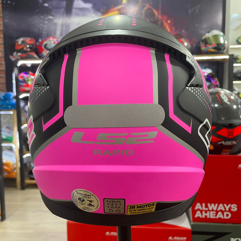 Capacete LS2 FF353 Doom Matte Pink