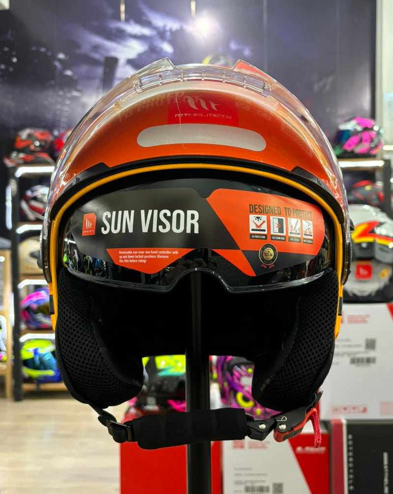 Capacete MT Viale SV Rudi C4 Gloss